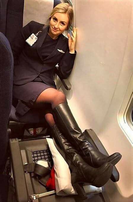 air hostess shoes|flight attendants wearing boots.